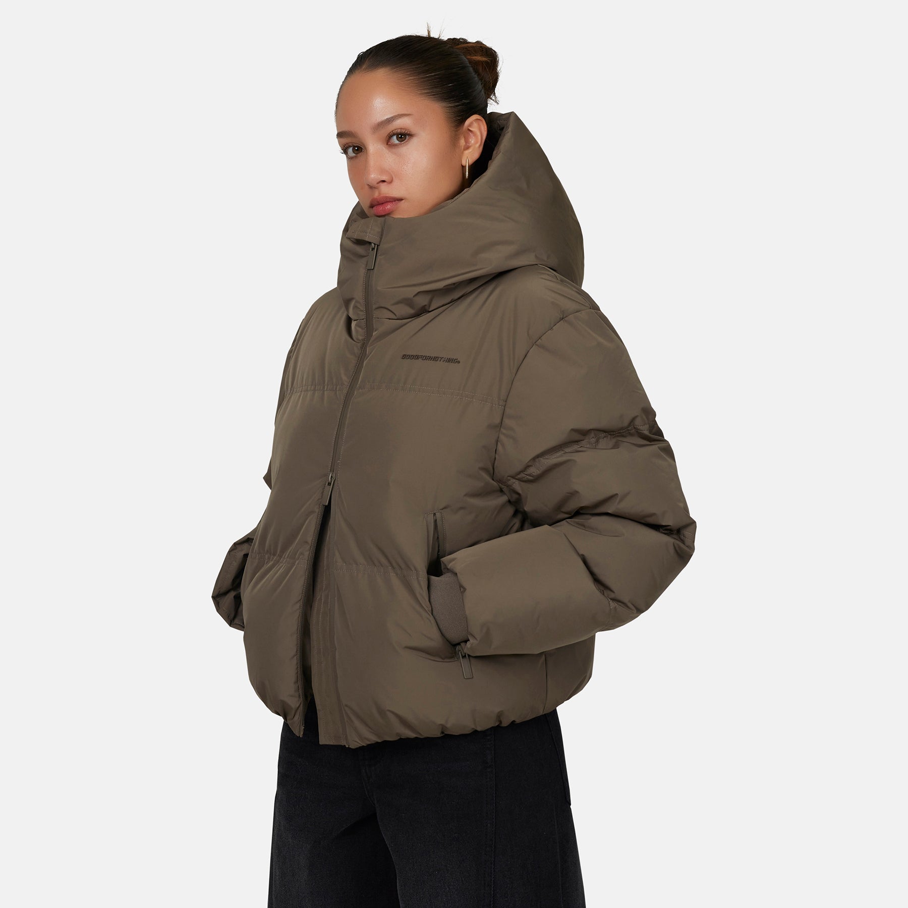 Arctic Matte Taupe Puffer Jacket (coming soon)