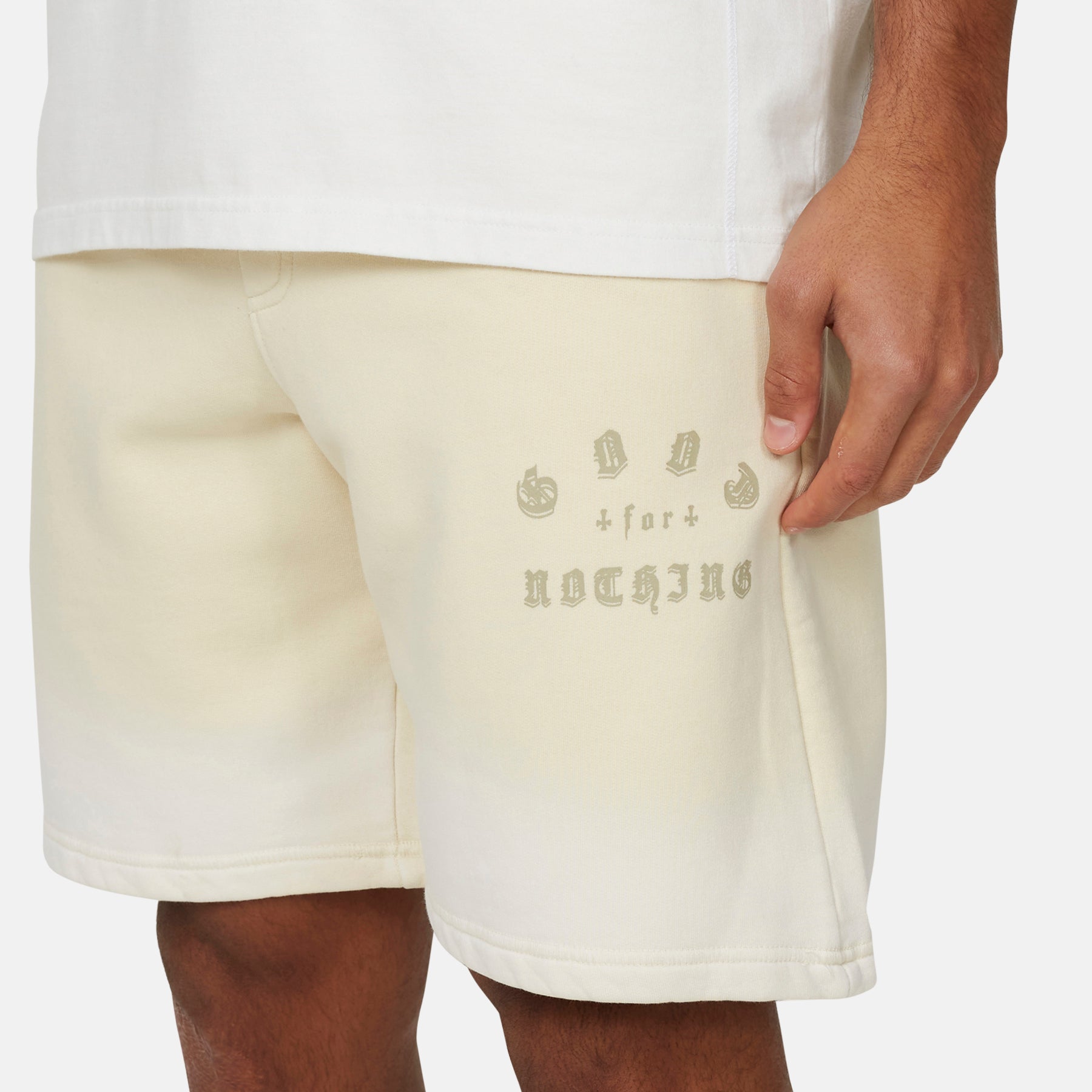 California Washed Ivory Shorts