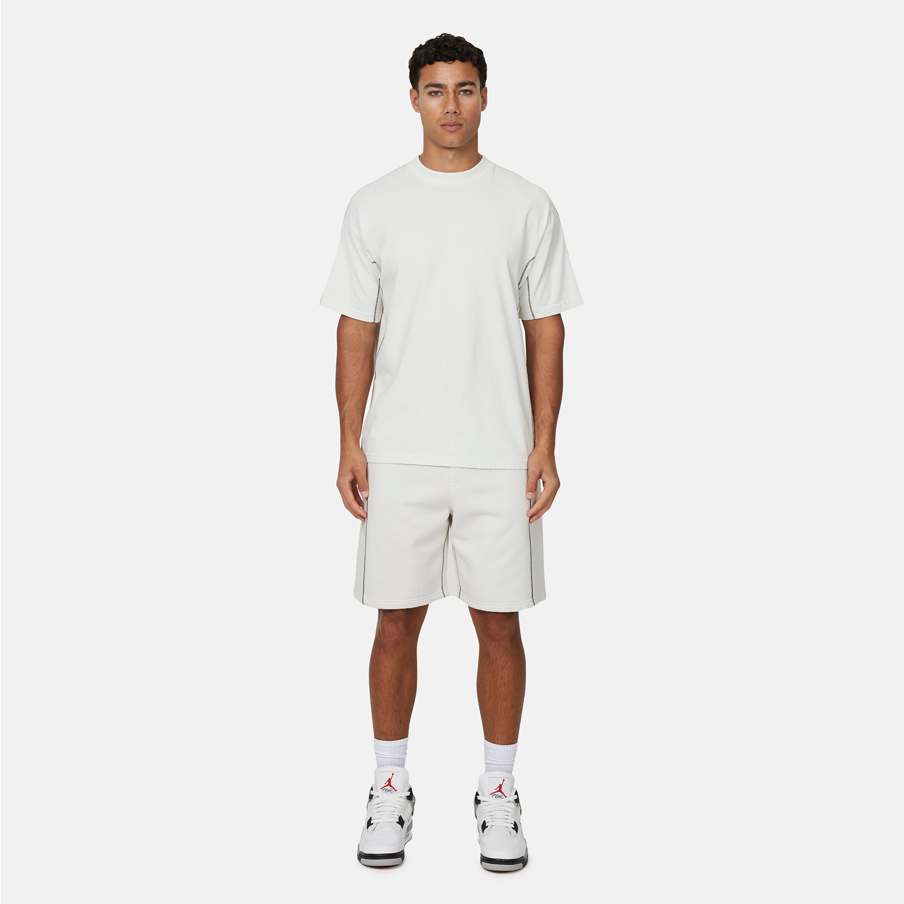 Overlock Vintage White T-shirt