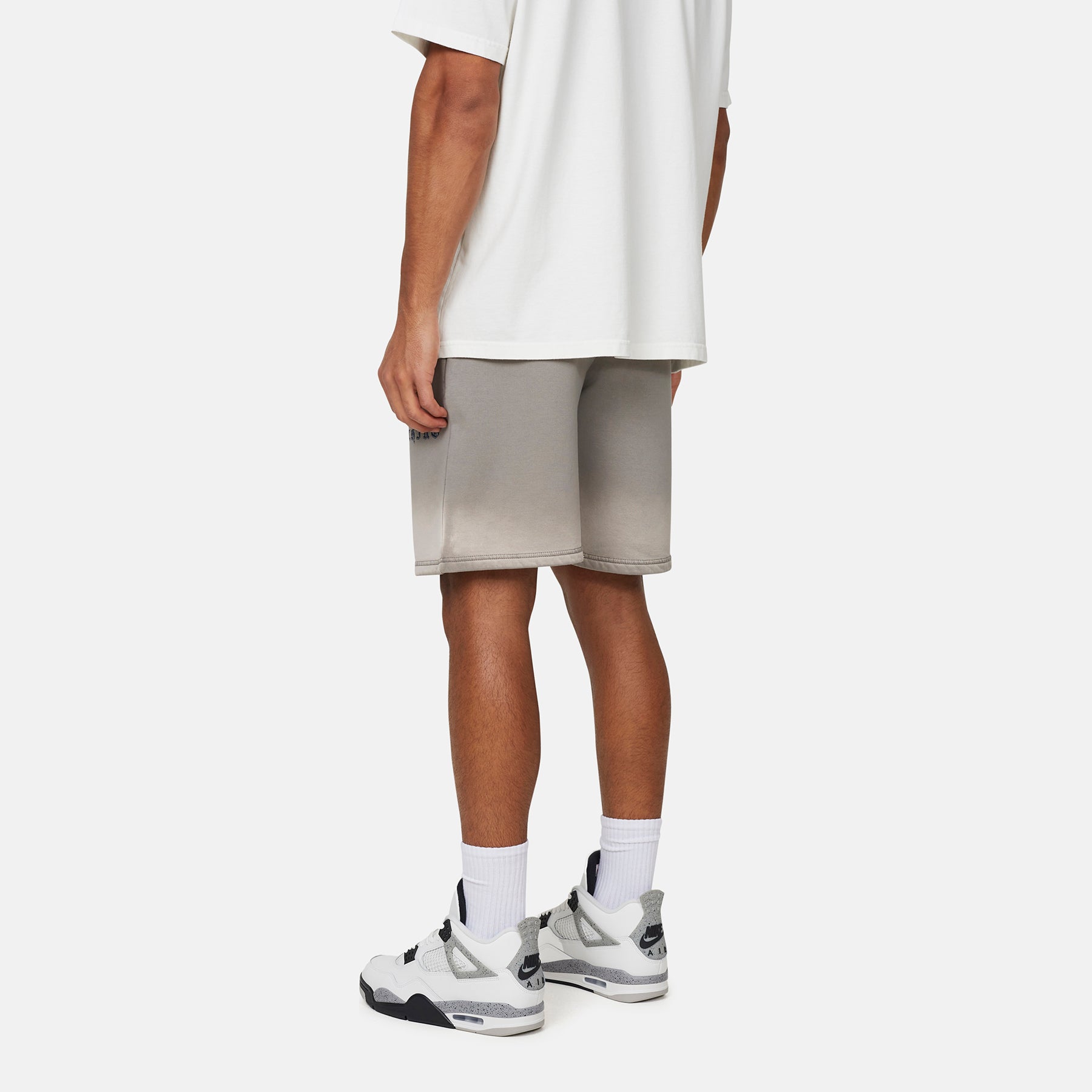 California Washed Grey Shorts