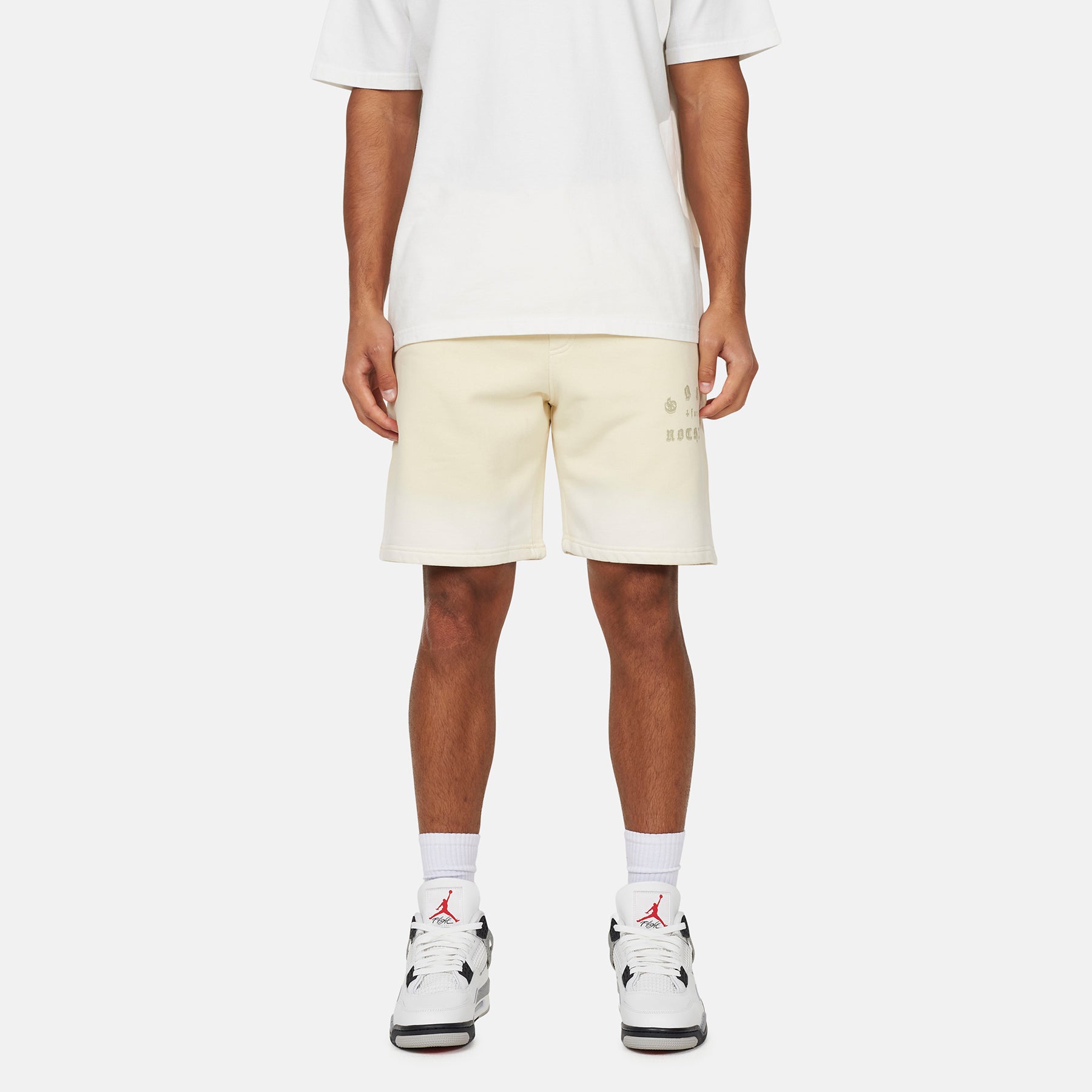 California Washed Ivory Shorts