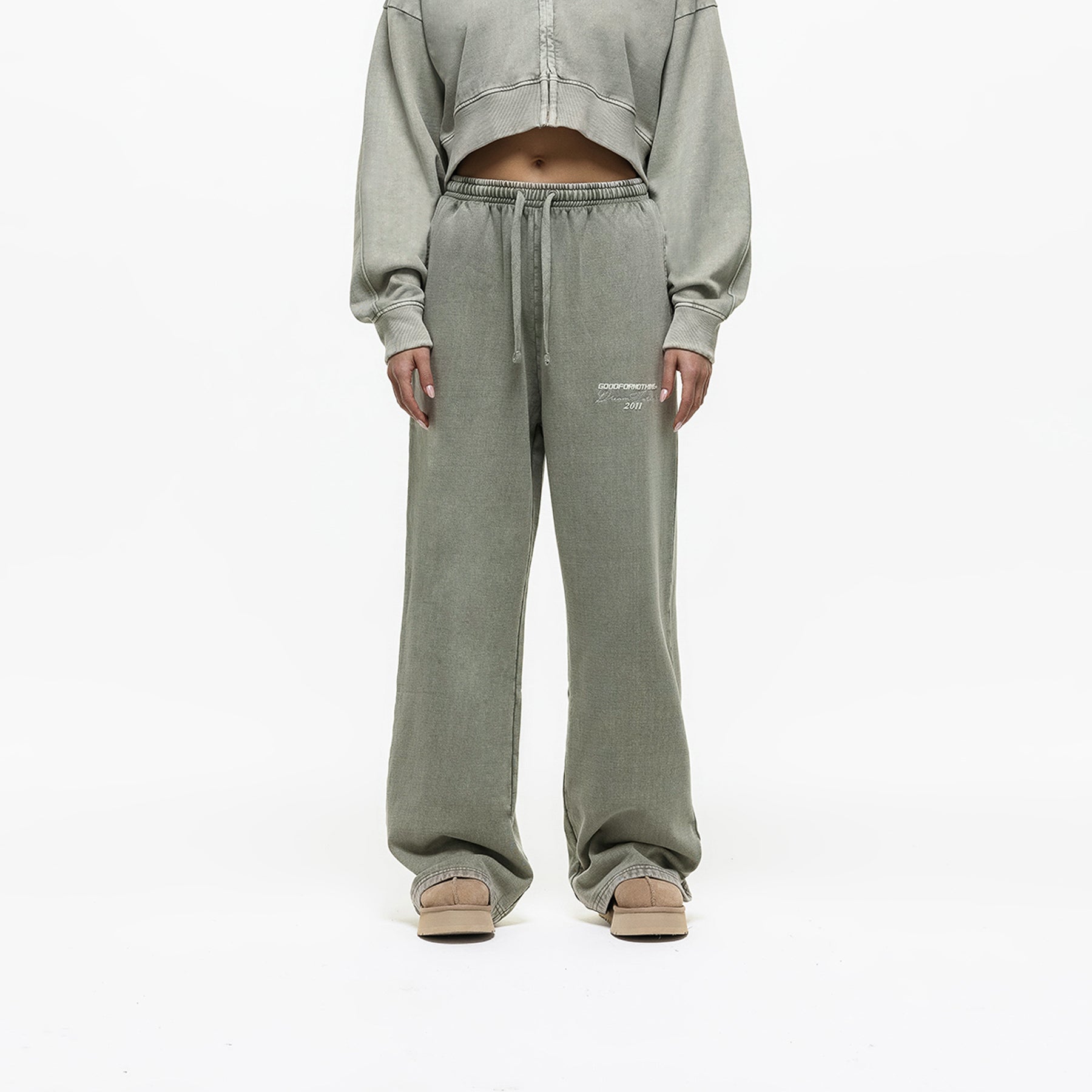 Dream Forever Washed Sage Sweatpant