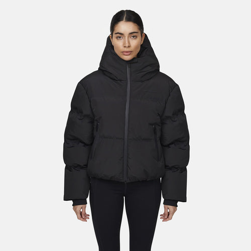 Arctic Matte Black Puffer Jacket