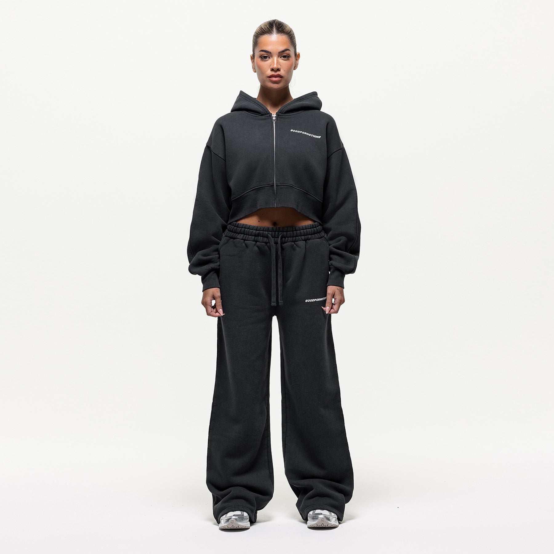 Vintage Washed Black Sweatpant