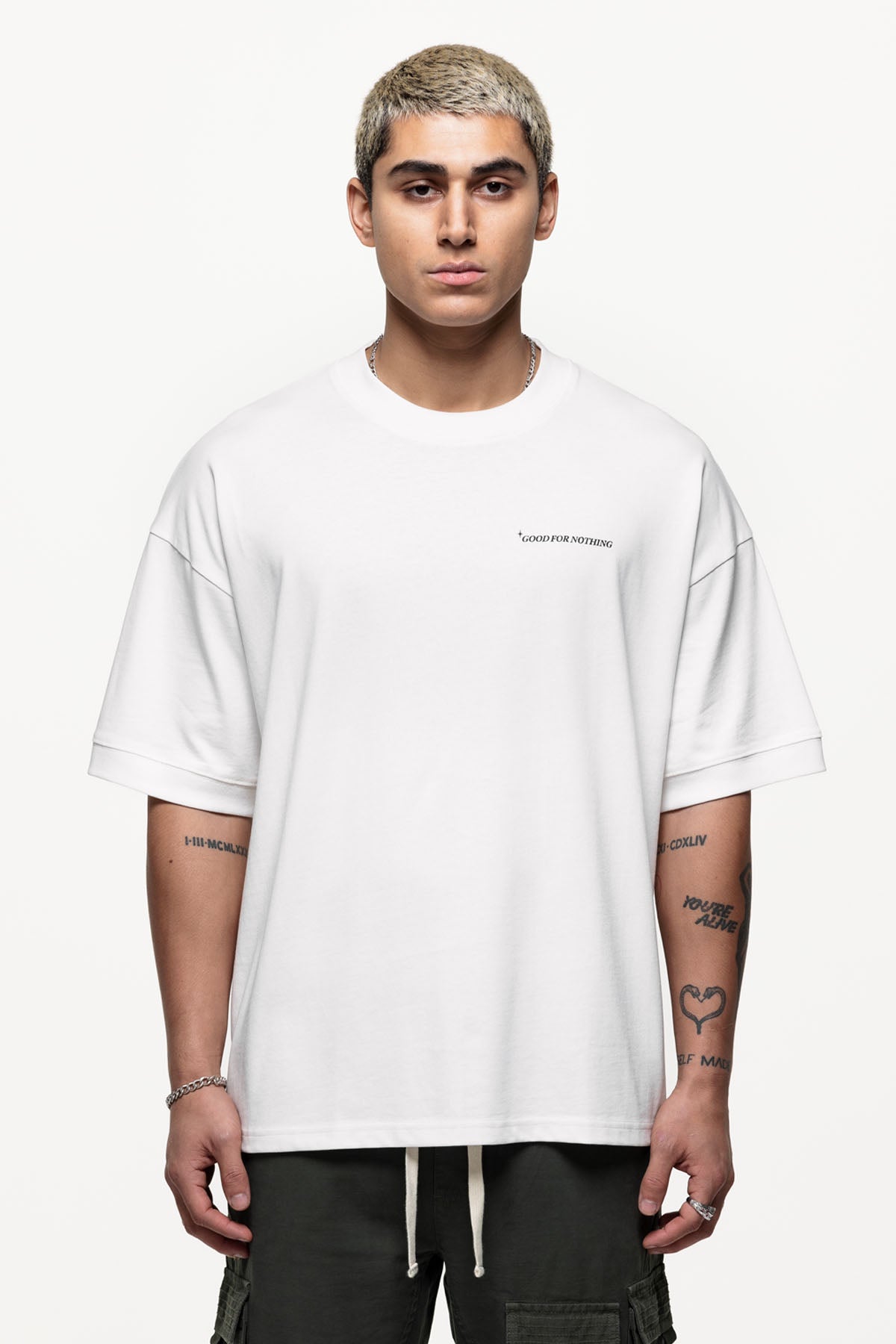 Oversized Euphoria White T-shirt