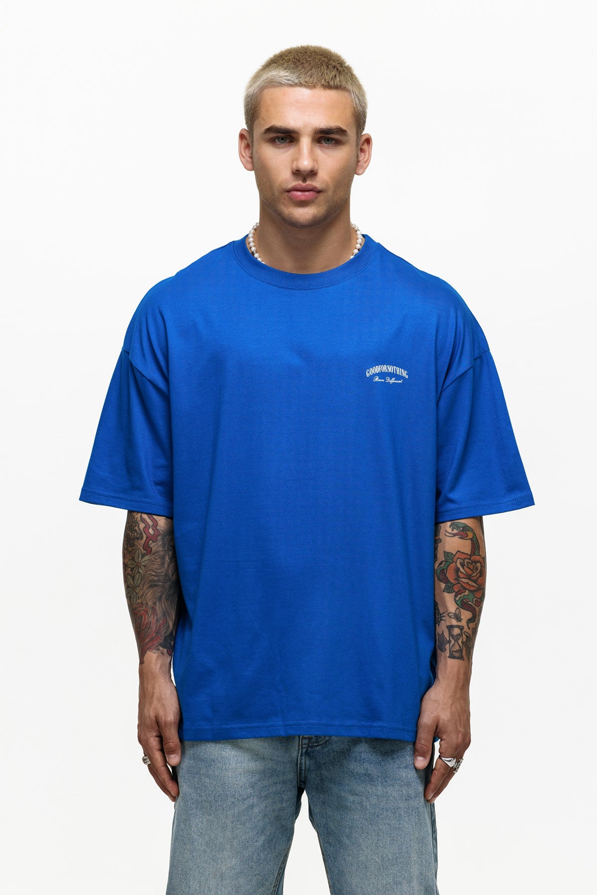 Oversized Heritage Cobalt Blue T-shirt