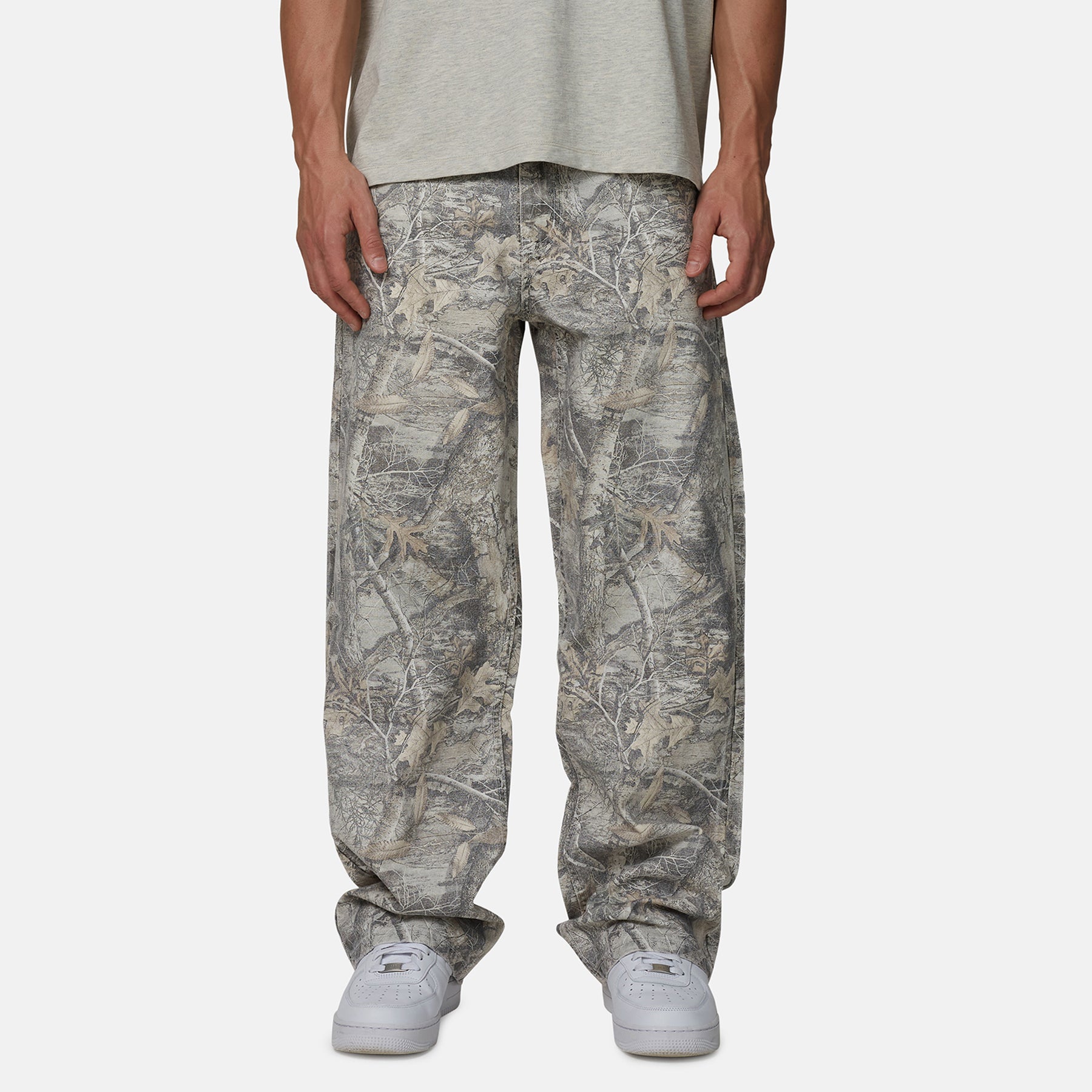 Woodland Camo Denim Jeans