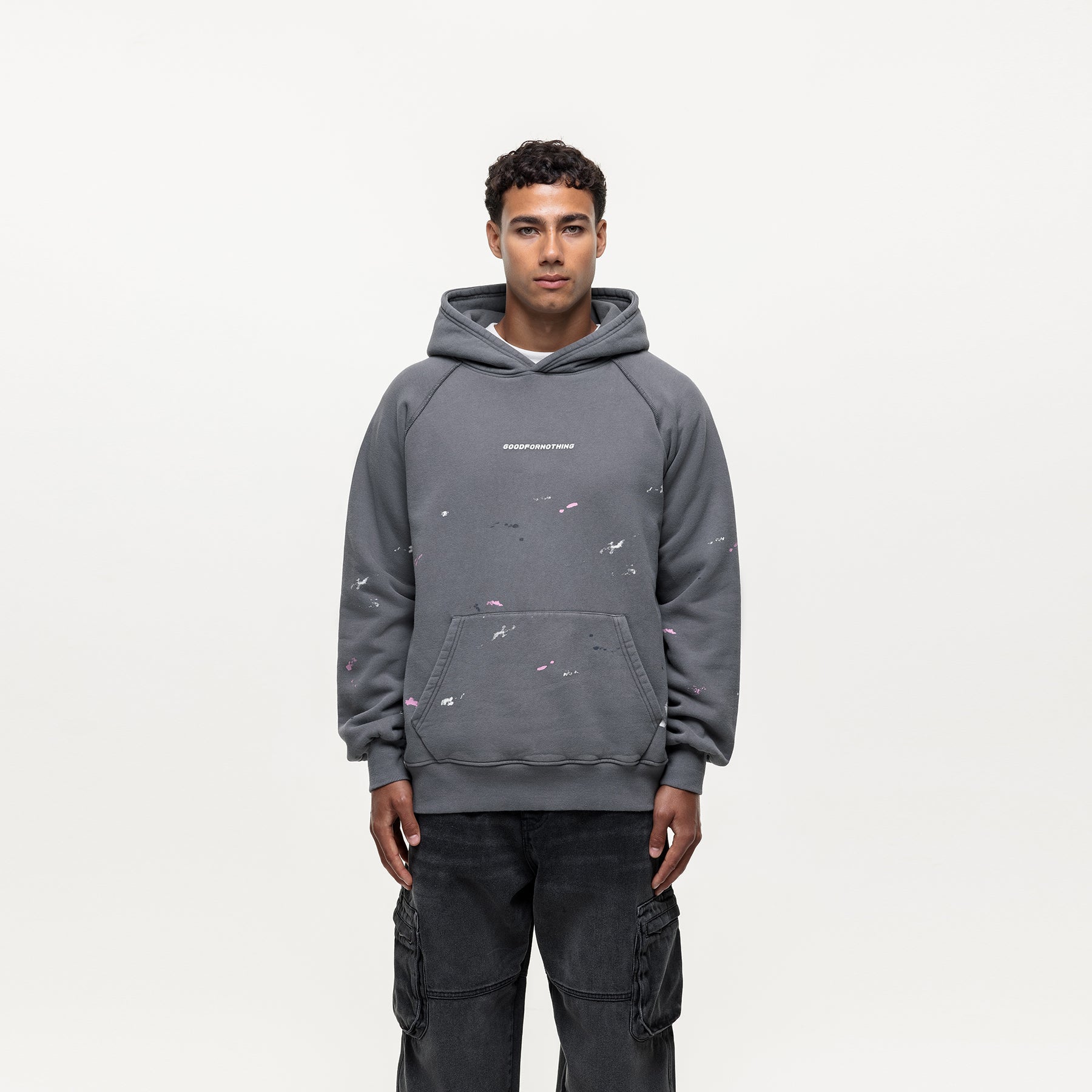 Concept Washed Paint Hoodie
