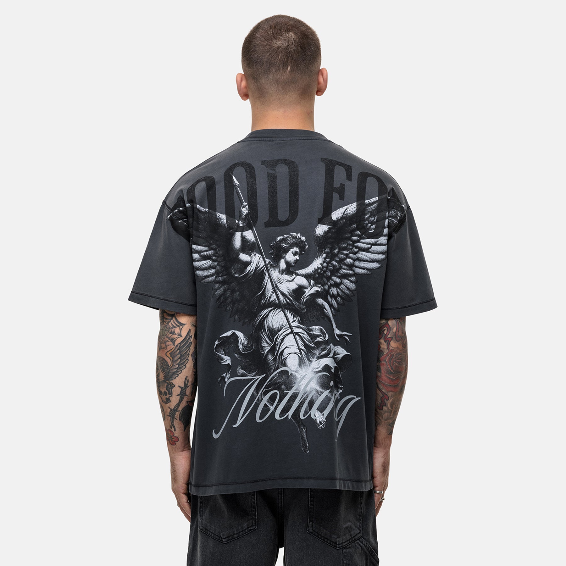 Revival Gradient Black T-shirt