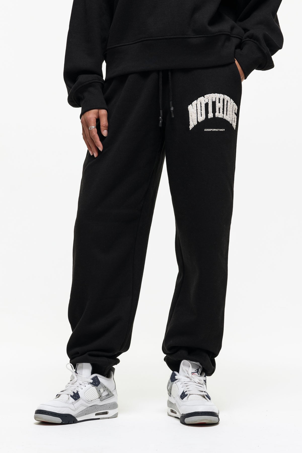 Varsity Boucle Jogger