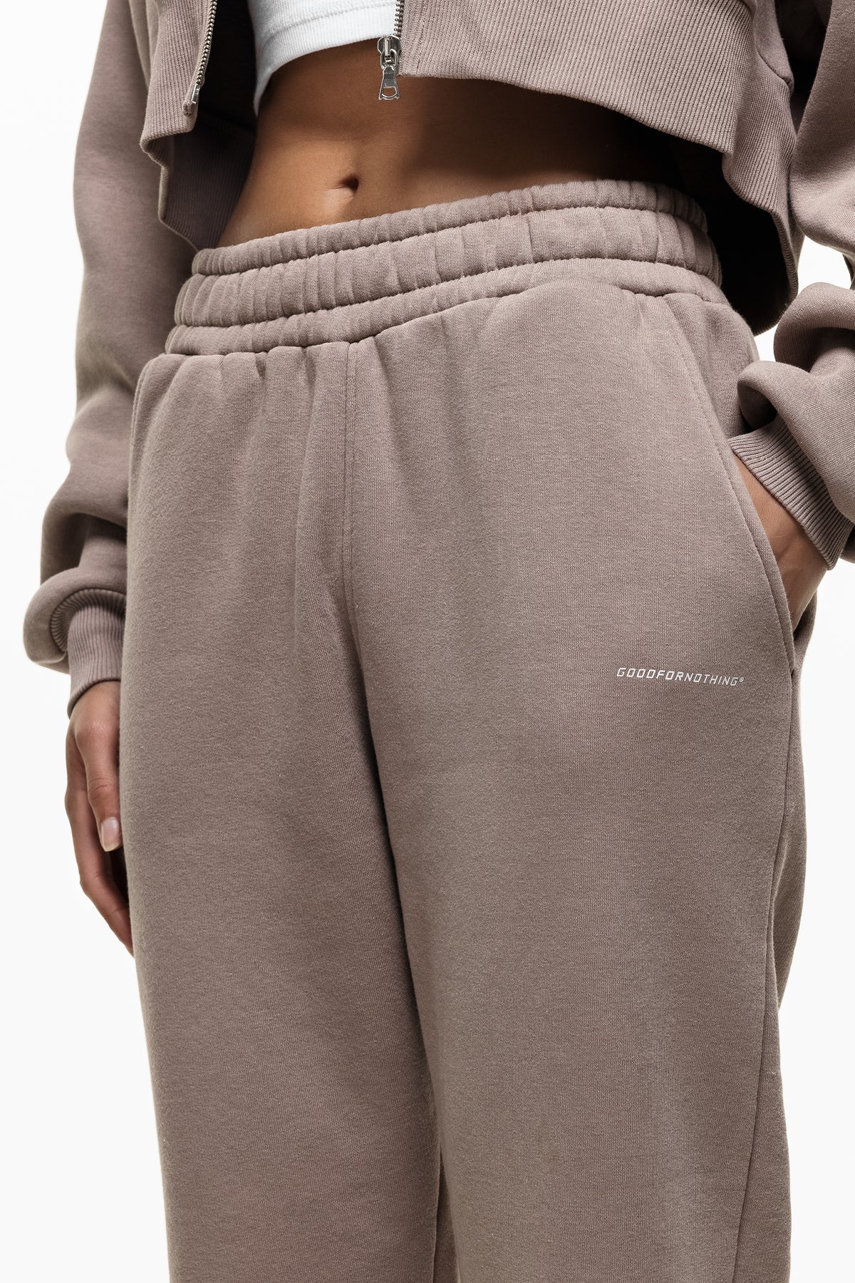 Essential Taupe Jogger