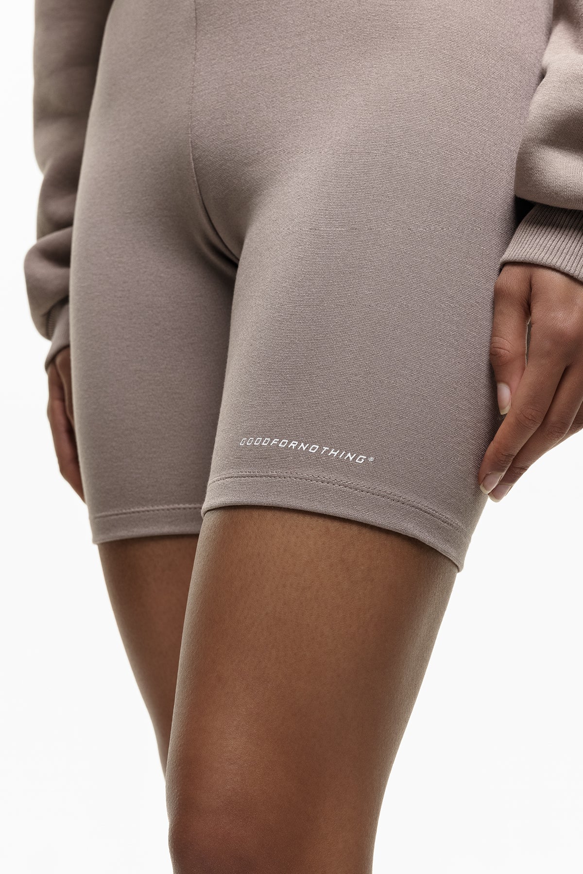 Premium Taupe Cycle Shorts