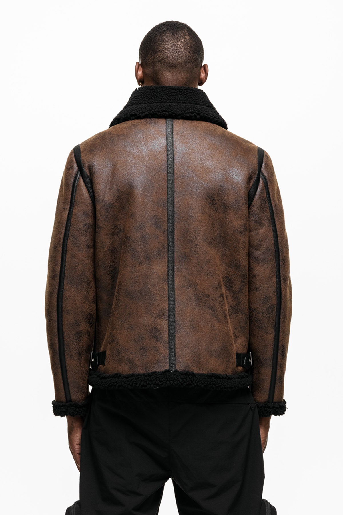 Premium Shearling Brown Jacket